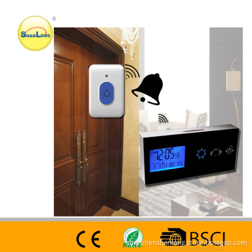 2014 New Hot Selling Two in One Clock with Door Bell for Promotion